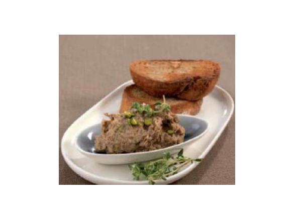 Chicken Liver and Pistachio Pate