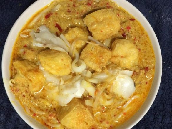Curry Laksa with Fish