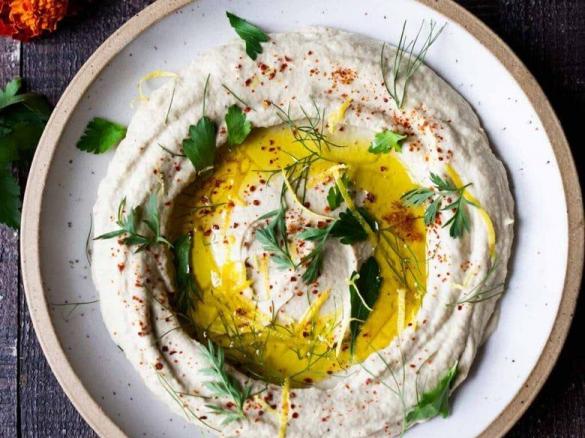 Variation Artichoke Hummus Dip