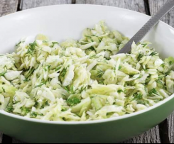 White cabbage salad