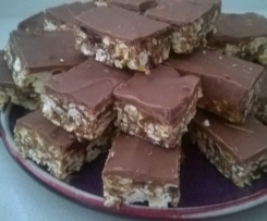 Popcorn muesli bites