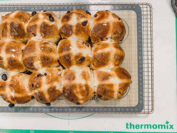 Brioche Hot Cross Buns