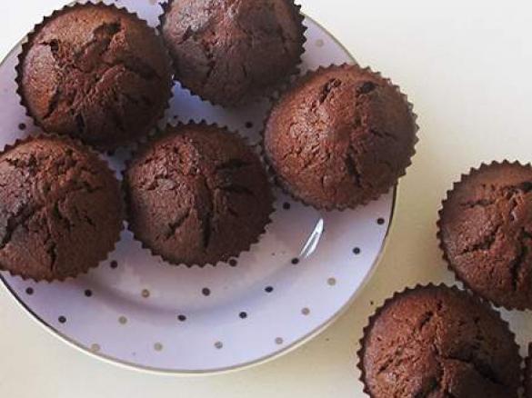 Chocolate Zucchini Muffins