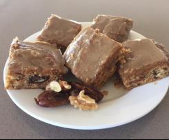 Caramel Date & Walnut Slice