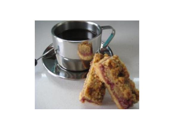 Almond & Raspberry Slice