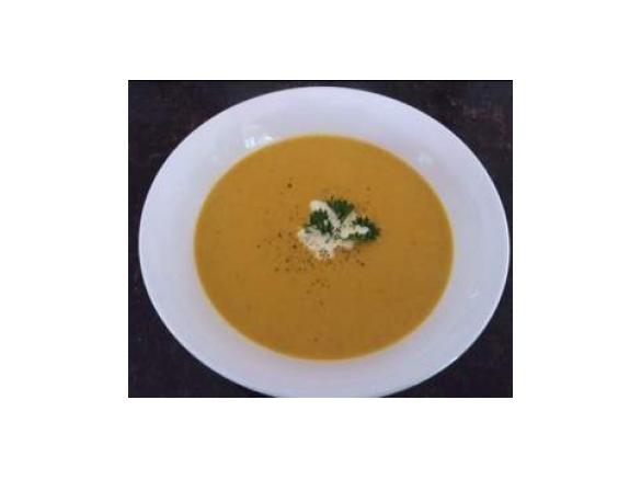 Spiced Pumpking & Coconut Soup by Julie Goodwin