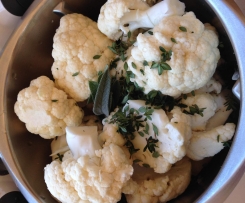 Cauliflower and Pear Soup