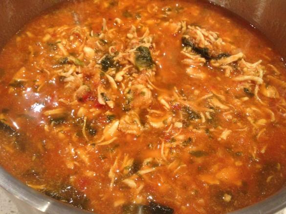 Chicken Cacciatore (low fat, HCG-friendly)