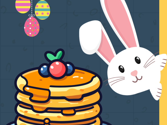 Hot Cross Pancakes (Liquorice Allsorts In The Kitchen)