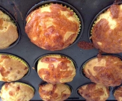 Hidden Veg Pumpkin and Cheese Muffins