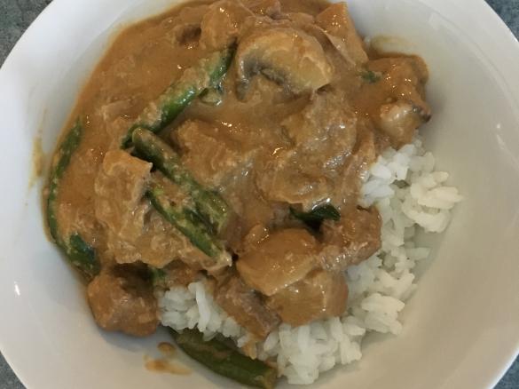 Beef Stroganoff