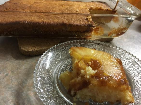 Pineapple upside down cake