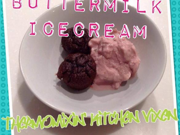 BERRY BUTTERMILK ICECREAM