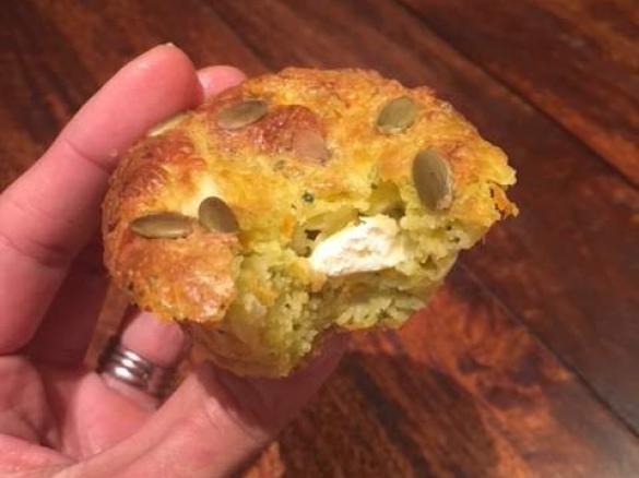 Pumpkin and Feta Muffins