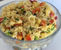 BBQ Favourite: Curried Rice Salad