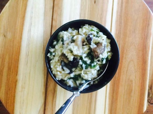 Vegan Mushroom Medley Risotto