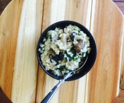 Vegan Mushroom Medley Risotto