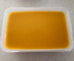 Creamy pumpkin soup