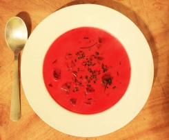 Vegan Beetroot “Eintopf” with Ginger and Coconut milk