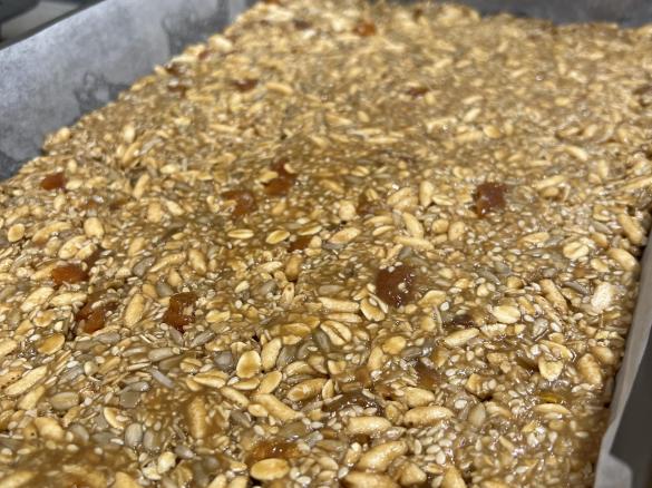 Honey Muesli Bar Slice