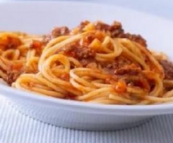 CHUNKIER SPAGHETTI BOLOGNESE
