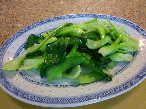 Stir fry Bok Choy