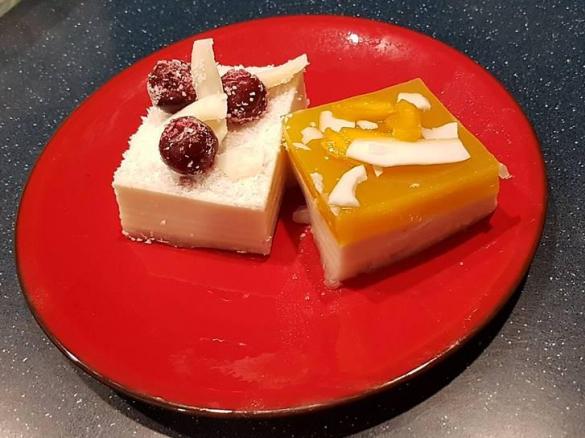 Coconut and Mango Jelly