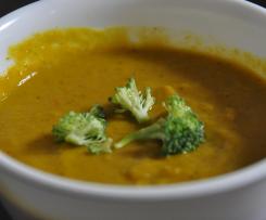 Anti-Cancer Broccoli & Sweet Potato Soup