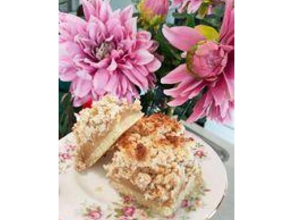 Caramel Coconut Slice