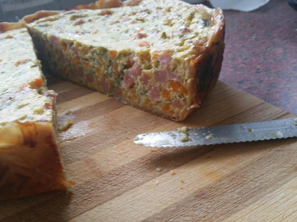 Slow Cooker Bacon & Vegie Quiche