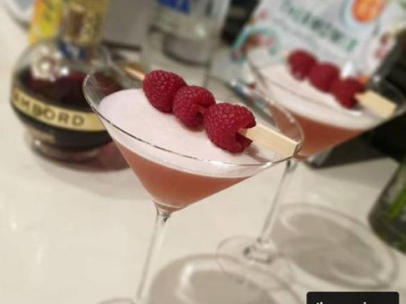 French Martini Cocktail