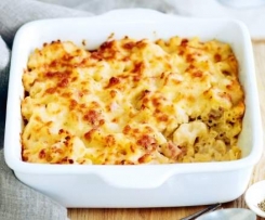Truffled cauliflower mac n' cheese
