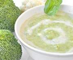 Cauliflower and Broccoli Soup