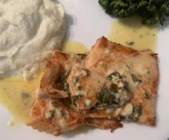 Creamy Garlic Lemon Butter Sauce