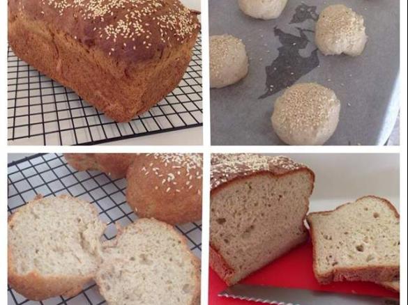 Gluten Free EASY Bread & Rolls