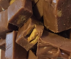 Crunchie Fudge