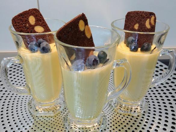 LEMON POSSET serves 12-18 with SUGAR FREE option