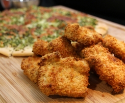General's crumbed cheese and pasta squares