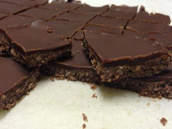 Raw Chocolate Protein Slice
