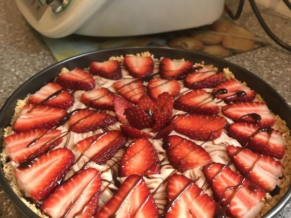 Strawberry Choc Cheesecake