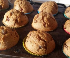 Chrissys Sultana and Bran Muffins