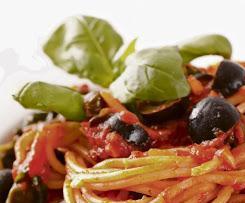 Variation Spaghetti Alla Puttanesca 