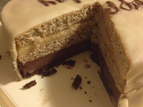 Chocolate Hazelnut Layer Cake