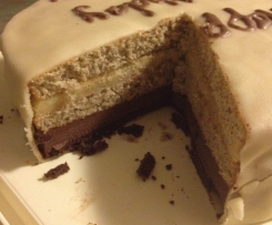 Chocolate Hazelnut Layer Cake