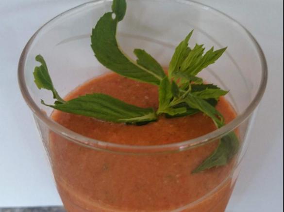 Refreshing Summer Gazpacho - Cold Tomato Soup