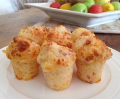 20 Sec Cheese and Bacon Mini Muffins