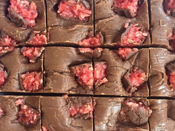 Cherry Ripe Fudge