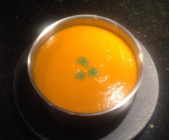 Sweet Potato & Roasted Capsicum Thai Soup