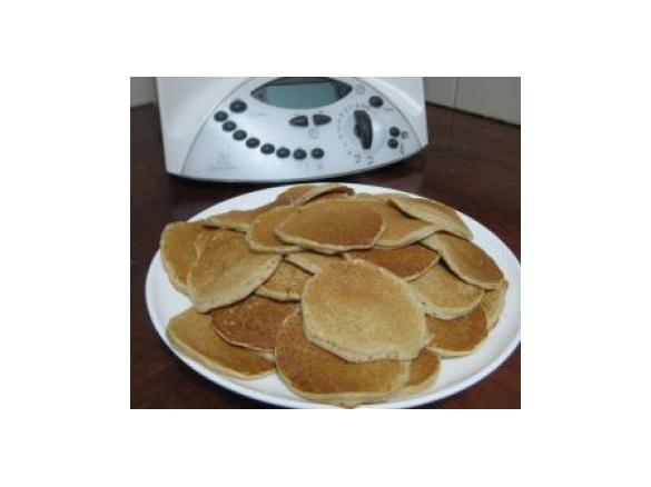 Buckwheat, Apple and Cinnamon Pikelets