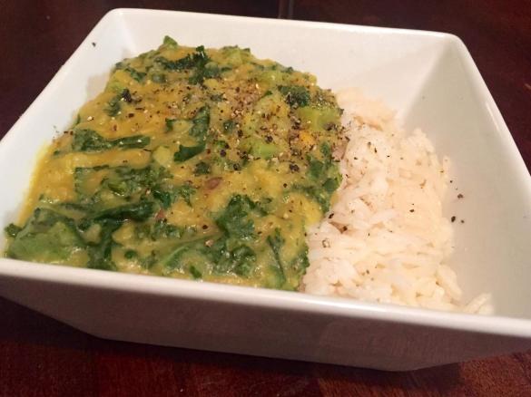 Kale Dhal (Vegan)